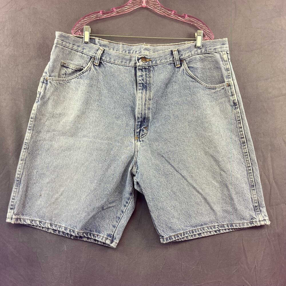 Vintage Wrangler Denim Jorts Mens 40 Baggy 90s Y2K Skater Hip Hop Shorts